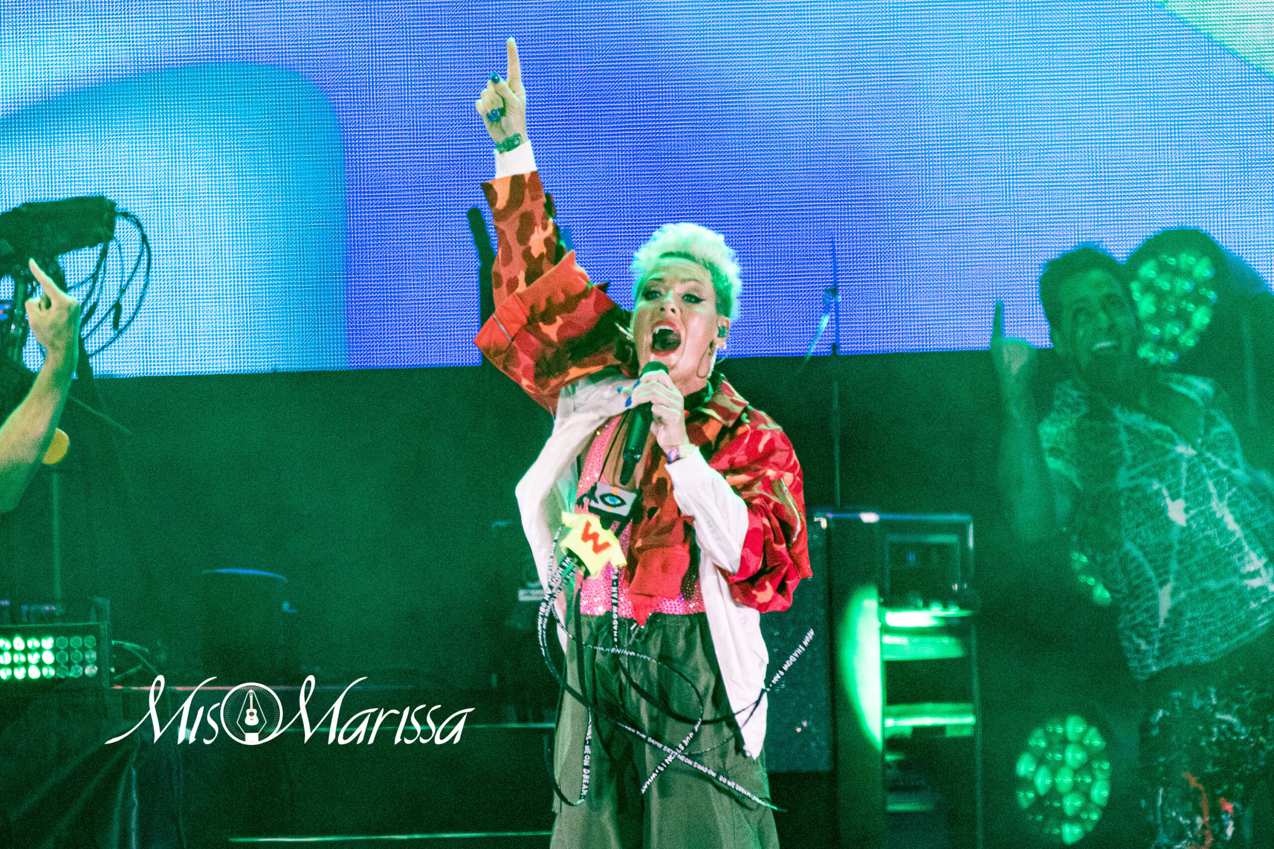 P!nk performs during the 6th Ohana Festival at Doheny State Beach, October 2, 2022 in Dana Point, California. (Credit Image: © Marissa Carter/ZUMA Press Wire)